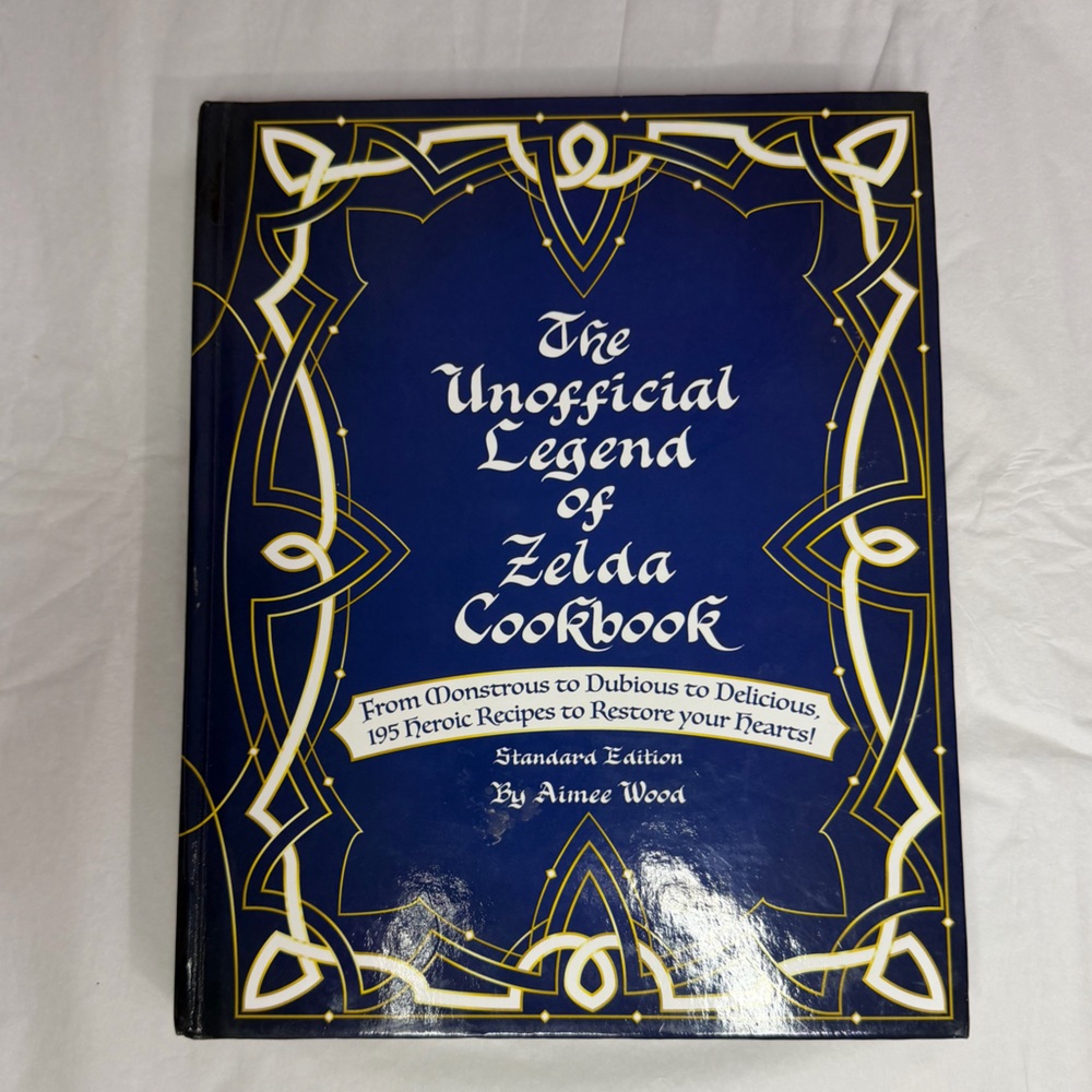The Unofficial Legend of Zelda Cookbook - Blue & Gold Hardcover